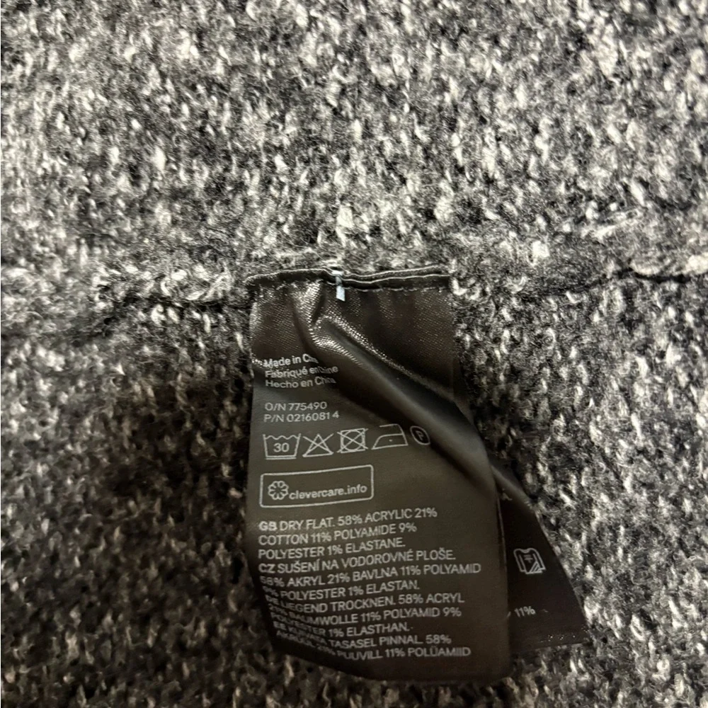 Gray Zipper Cardigan - Picture 4 of 4